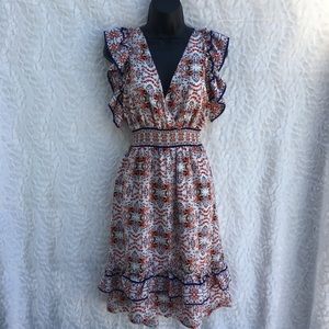 Max Studio V-Neck summer dress